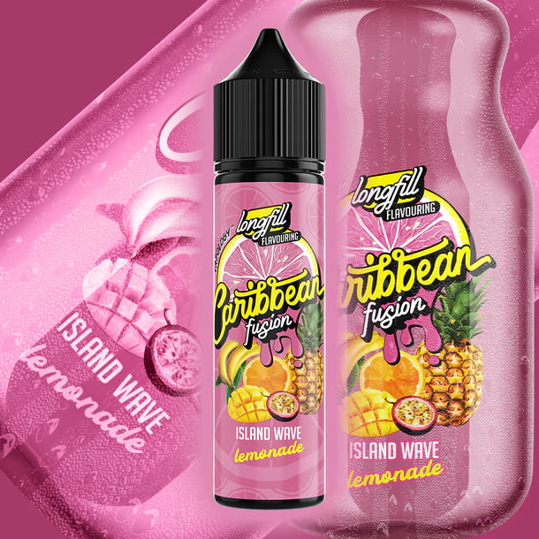 Vapology Carribean Fusion - Island Wave Lemonade Long Fill 60ml