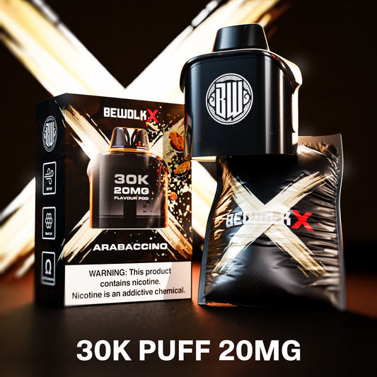 Bewolk X - 30k Arabaccino 20mg Pod