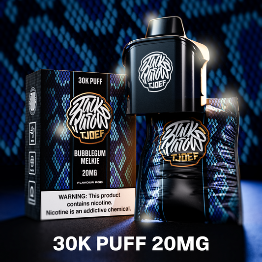 JP Tjoef Bewolk X - 30k Bubblegum Melkie 20mg Pod