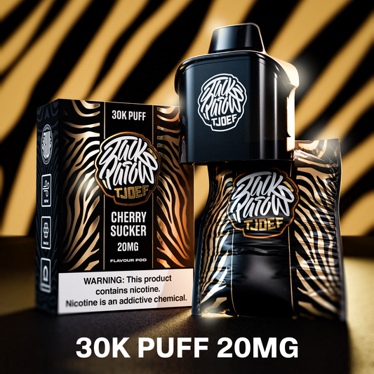 JP Tjoef Bewolk X - 30k Cherry Sucker 20mg Pod