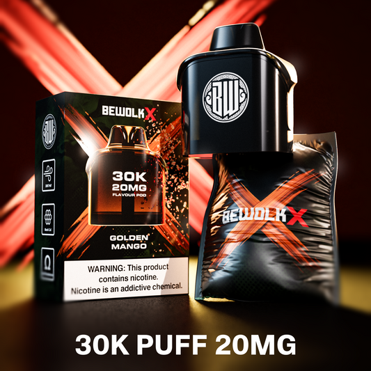 Bewolk X - 30k Golden Mango 20mg Pod