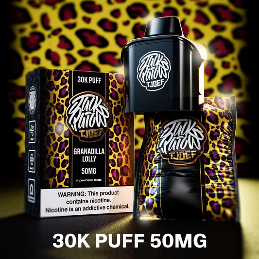 JP Tjoef Bewolk X - 30k Granadilla Lolly 20mg Pod