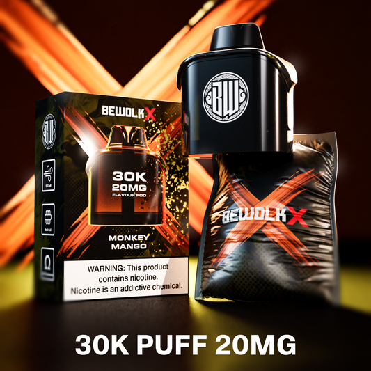 Bewolk X - 30k Monkey Mango 20mg Pod