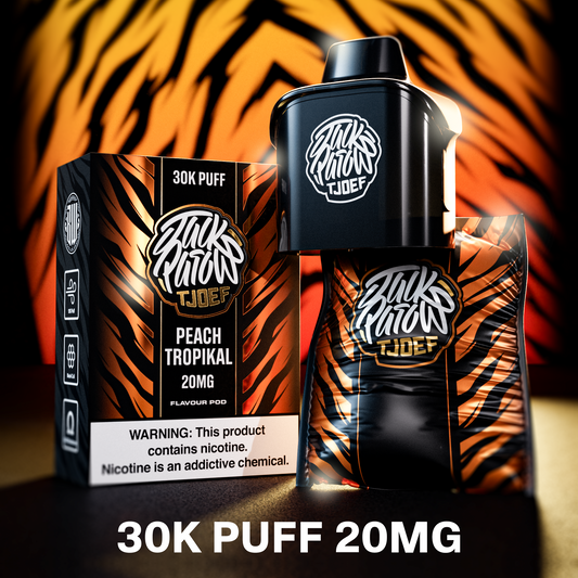 JP Tjoef Bewolk X - 30k Peach Tropikal 20mg Pod