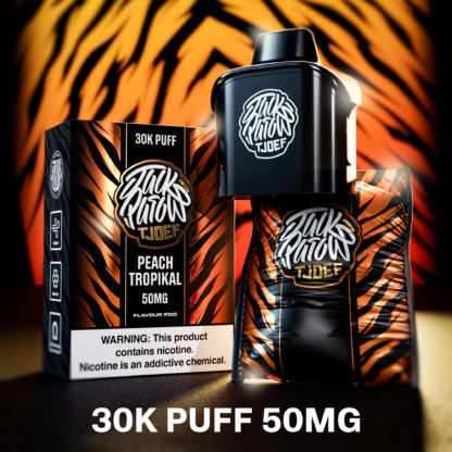 JP Tjoef Bewolk X - 30k Peach Tropikal 50mg Pod