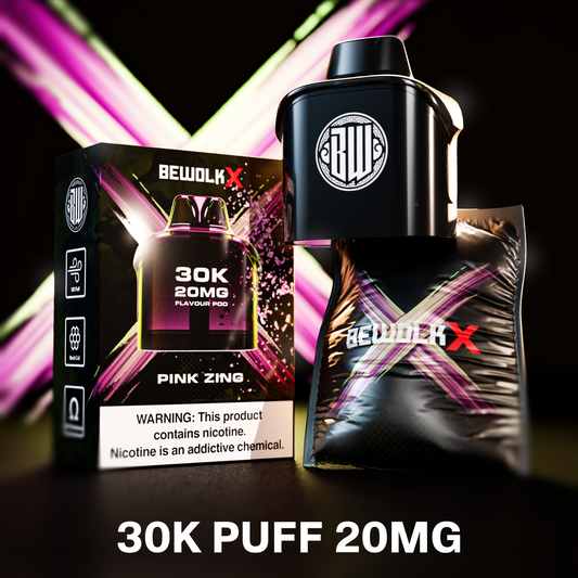 Bewolk X - 30k Pink Zing 20mg Pod