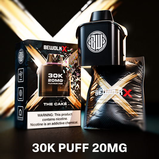 Bewolk X - 30k The Cake 20mg Pod