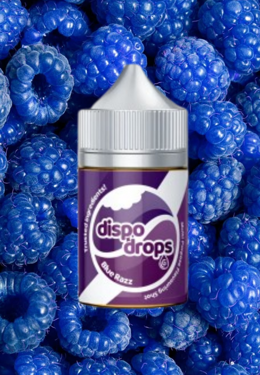 G-Drops Salt Nic/MTL Longfill - Dispo Drops Blue Razz Flavouring
