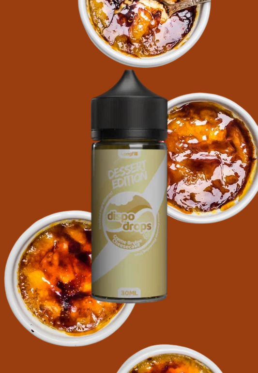 G-Drops Longfill - Dispo Drops Creme Brulee Cheesecake
