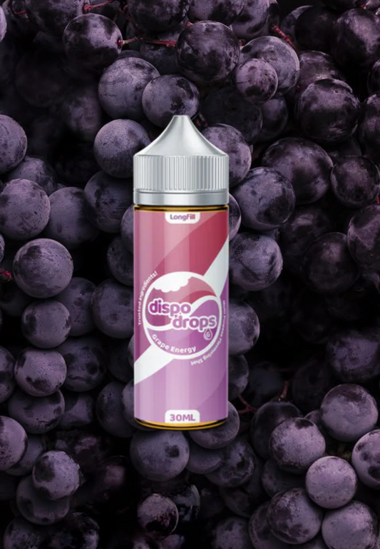 G-Drops Longfill - Dispo Drops Grape Energy Flavouring