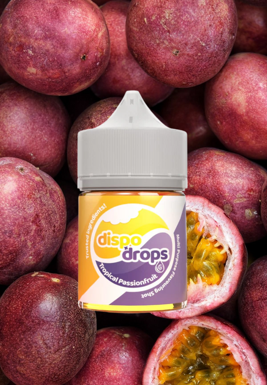 G-Drops Salt Nic/MTL Longfill - Dispo Drops Tropical Passionfruit Flavouring