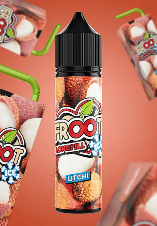 Vapology - Froot Lychee Ice Long Fill 60ml