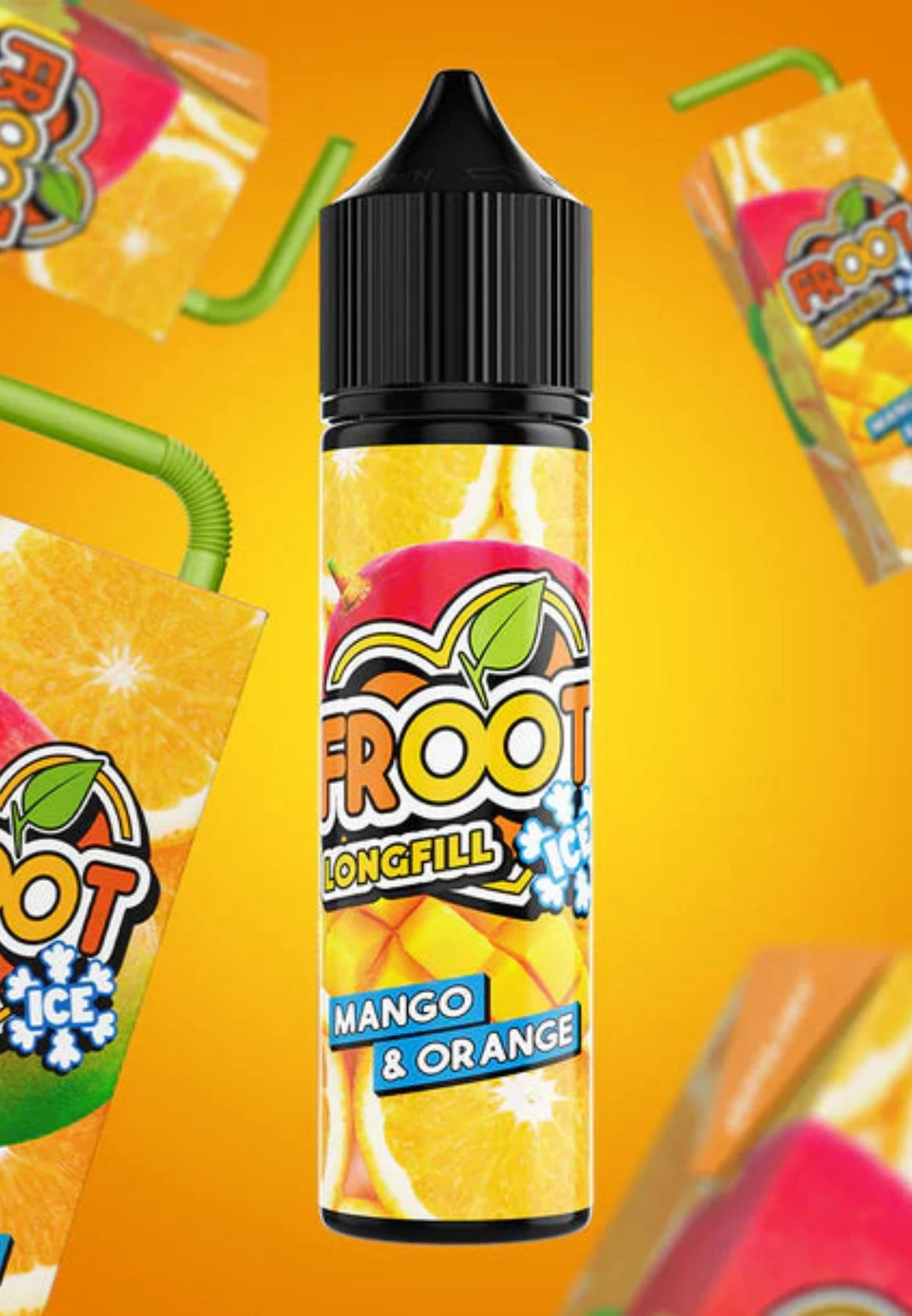 Vapology - Froot Mango Orange Ice Long Fill 60ml