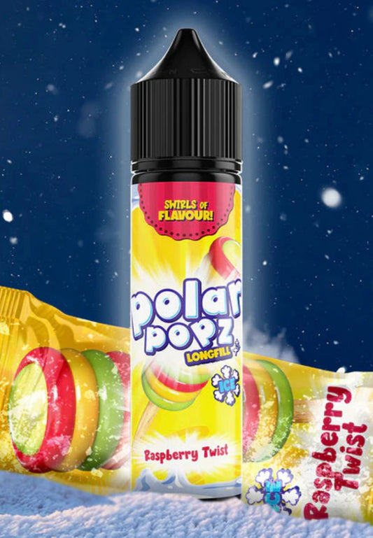 Vapology Polar Popz - Raspberry Twist Long Fill 60ml