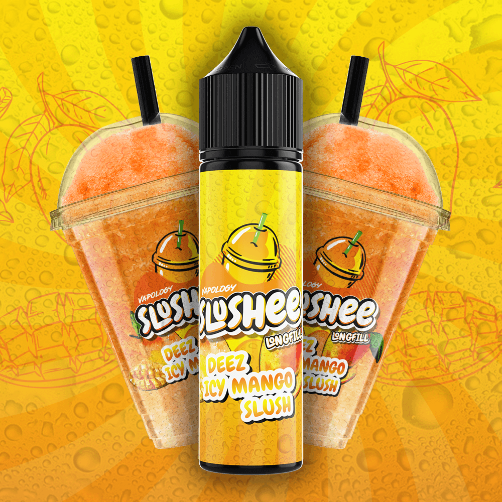 Vapology - Deez Icy Mango Slushee Long Fill 60ml