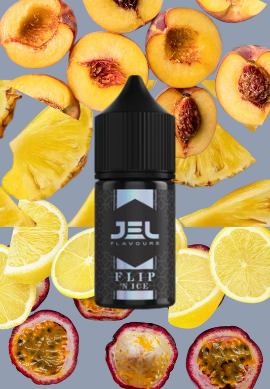 JEL Flavours Salt Nic/MTL Longfill - FLIP N ICE