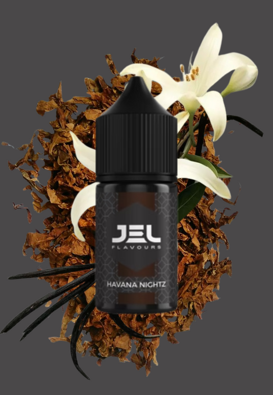 JEL Flavours Salt Nic/MTL Longfill - Havana Nightz