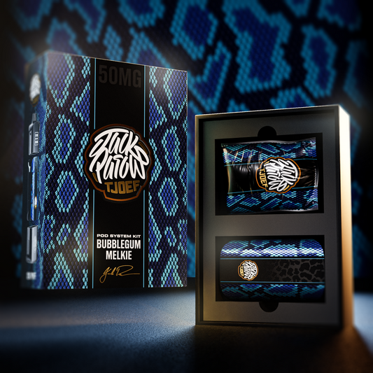 JP Tjoef Bewolk X Pod System Kit - Bubblegum Melkie 50mg