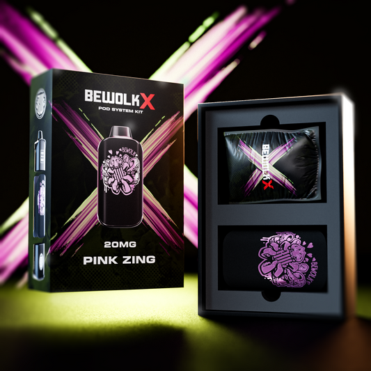 Bewolk X Pod System Kit - Pink Zing 20mg