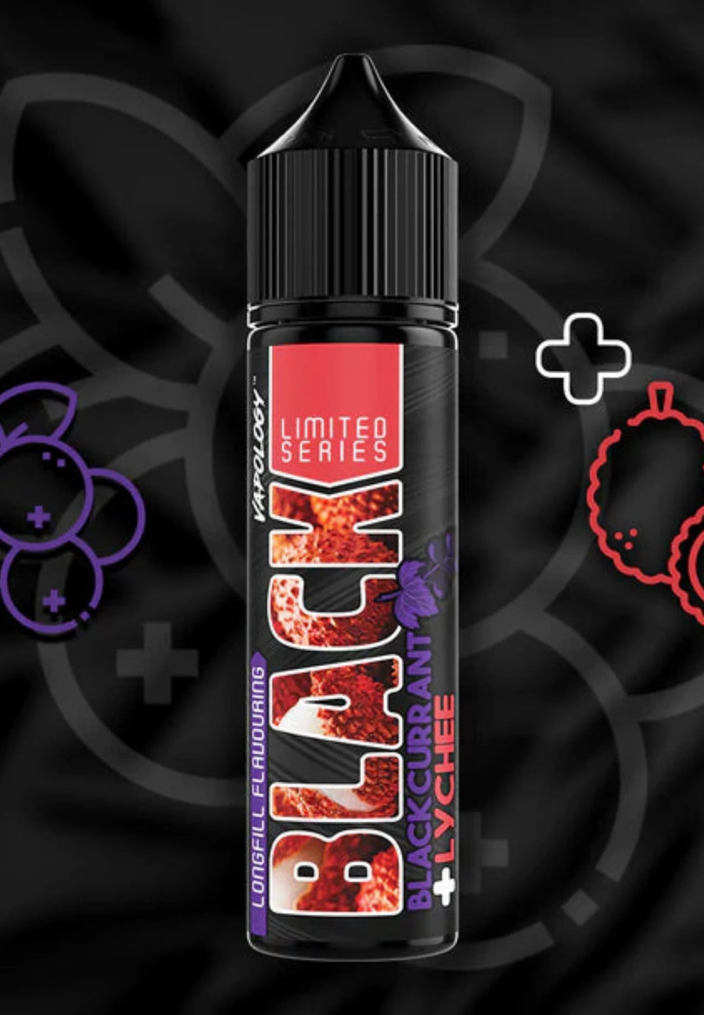 Vapology - Blackcurrant Lychee Long Fill 60ml