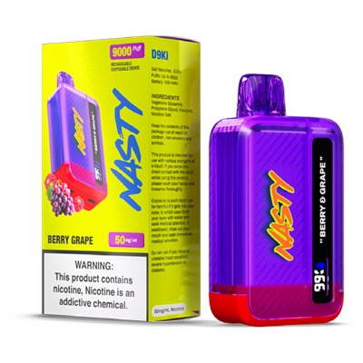 Nasty Bar 9000 Disposable Pod Device ( Berry Grape )