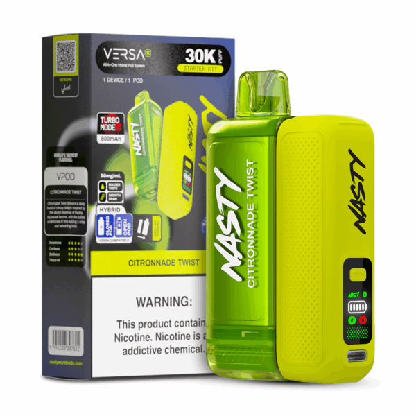 Nasty VERSA S KIT 30000 – 50mg (Citronnade Twist)