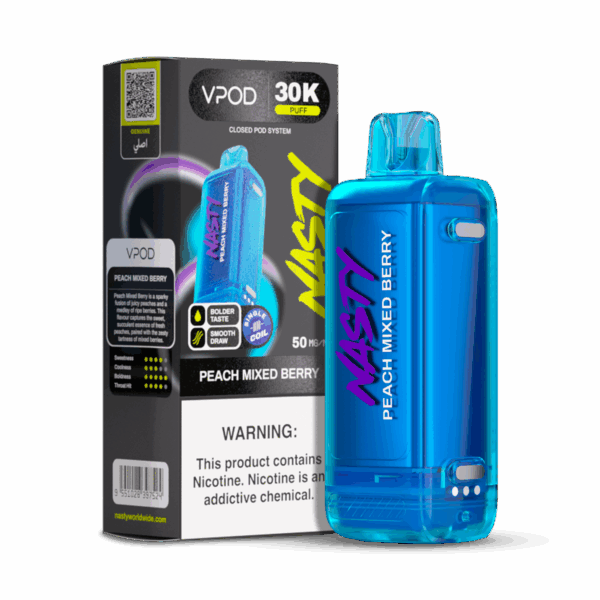 Nasty VERSA S VPOD 30000 – 50mg (Peach Mixed Berry)