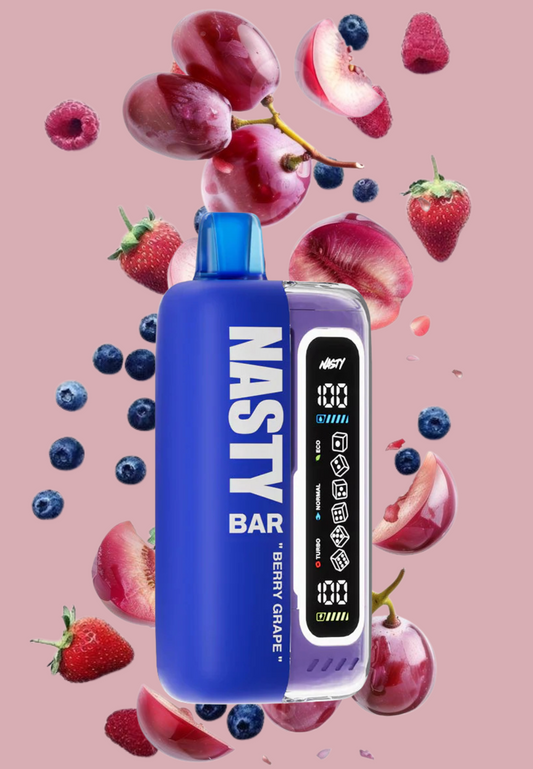 Nasty Bar Berry Grape 50mg (20,000 puff)