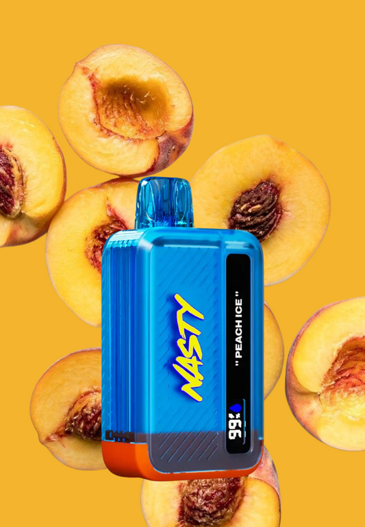 Nasty Bar 9000 Disposable Pod Device ( Peach Ice )