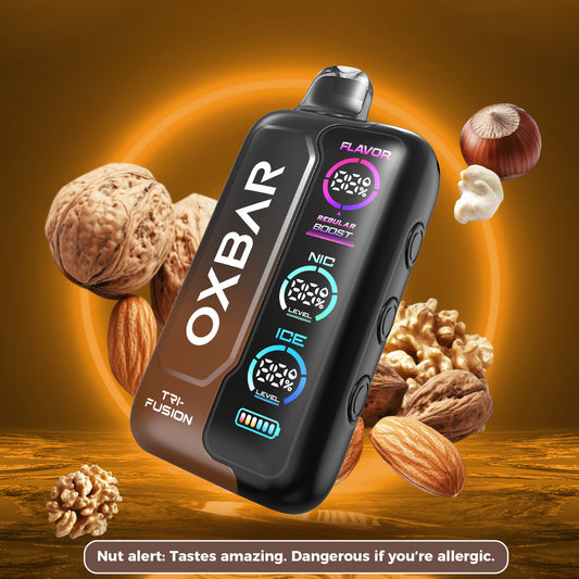 OXBAR Tri Fusion 50 000 Puff Disposable 50mg Nutty Krunch