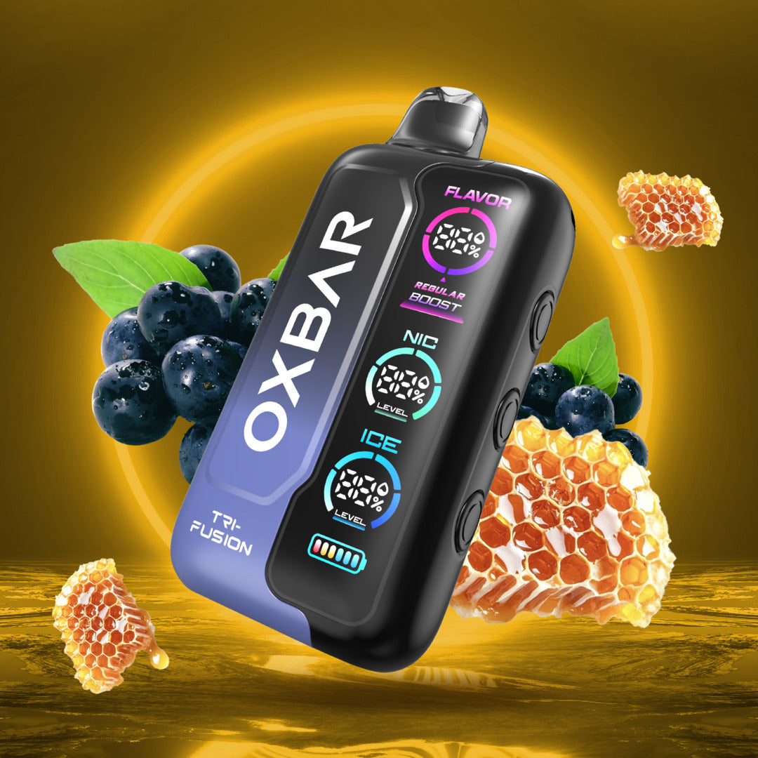 OXBAR Tri Fusion 50 000 Puff Disposable 50mg Honey Blackcurrant