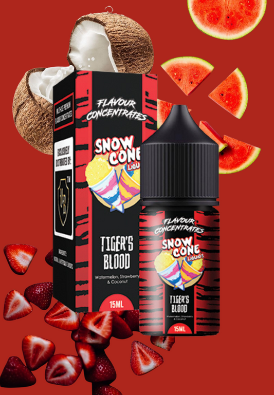 Snow Cone Salt/MTL Longfill - Tiger's Blood