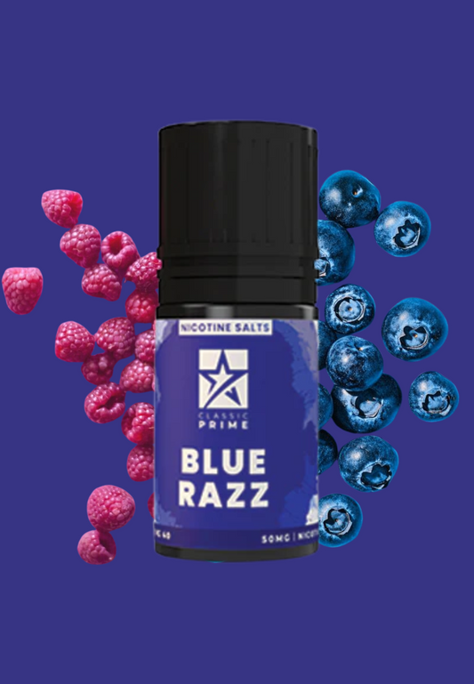 Classic Prime Nic Salt E-Liquid - Blue Raz 35mg