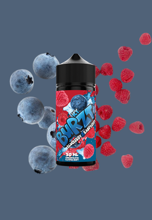 BURZT – Blueberry Raspberry Ice – Longfill Flavour Shot (30ml)