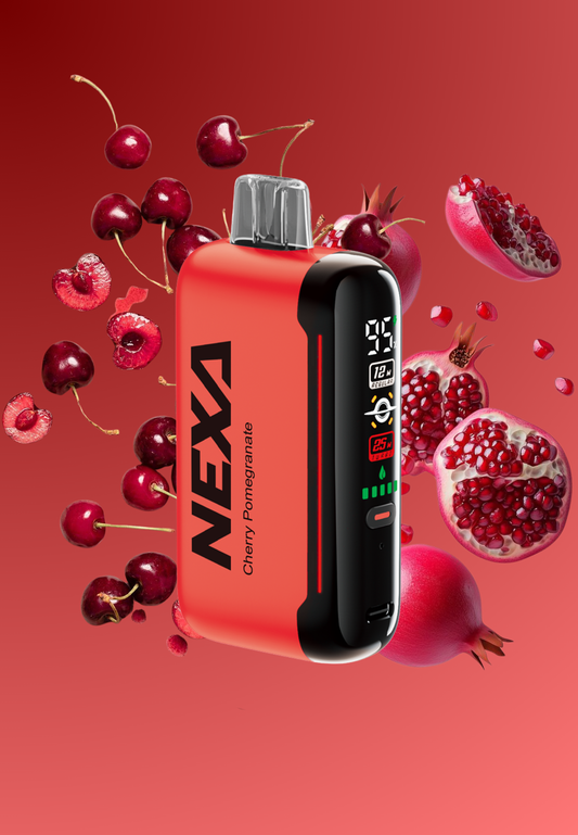 Dragbar Nexa Disposable(20k puff ) 50mg Cherry Pomegranate