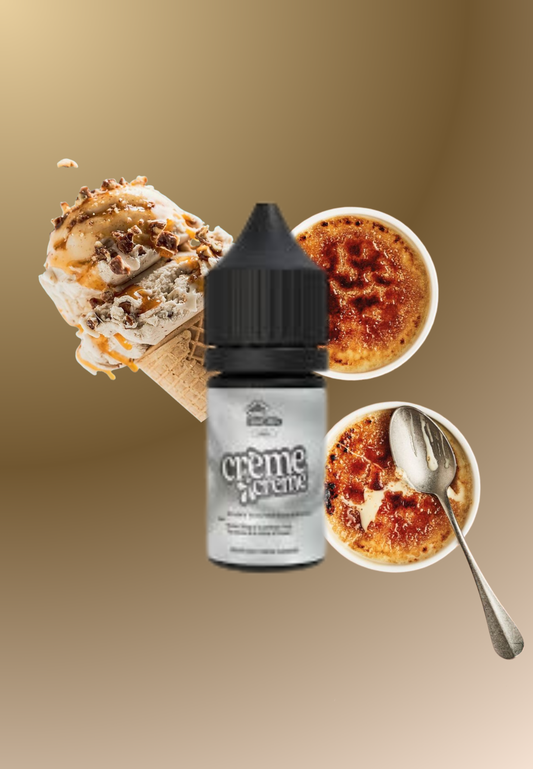 Cloud Worx Salt/MTL Longfill - Crème de la Crème