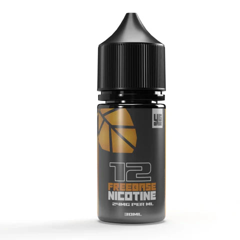 PURE+ Freebase Nicotine Shot Additive 30ml  12mg