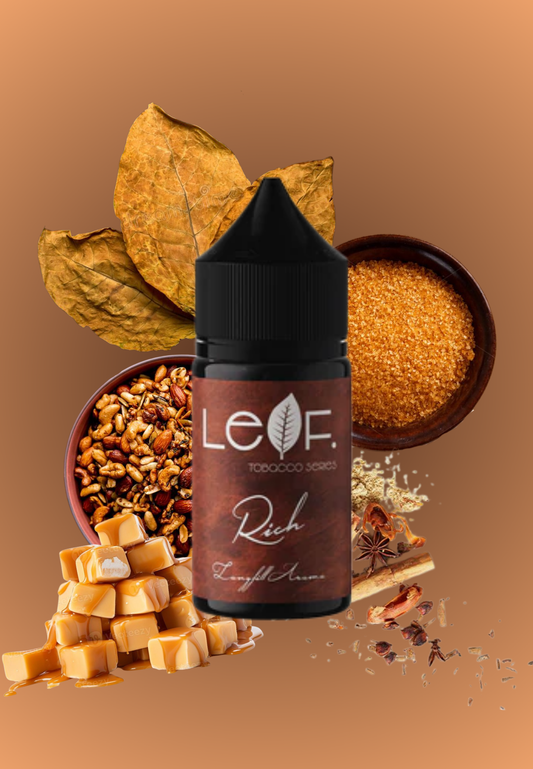 Leaf Salt / Mtl  Longfill Aroma Tobacco Series Rich Tobacco