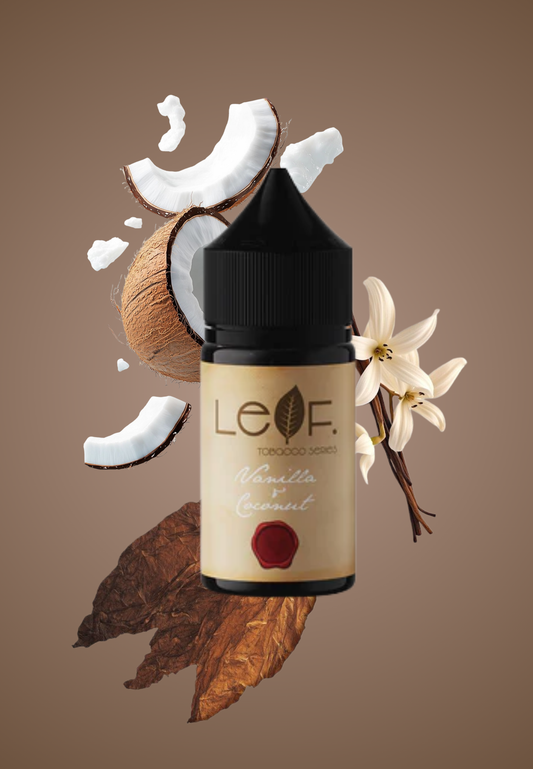 Leaf Salt / Mtl  Longfill Aroma Tobacco Series  Vanilla Coconut