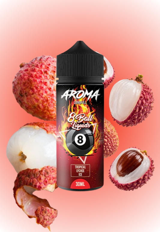 8 Ball Longfill Aroma - Tropical Lychee Ice