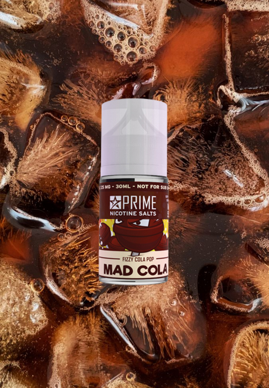 Prime Nic Salt E-liquid Mad Cola 25mg