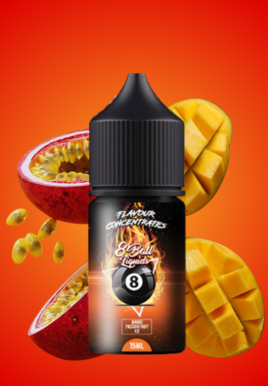 8 Ball Salt/MTL Longfill - Mango Passion Fruit Ice