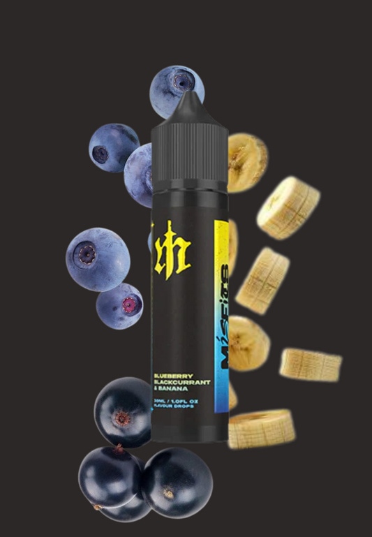 Misfits Salt / Mtl  Longfill - Blueberry Blackcurrant Banana