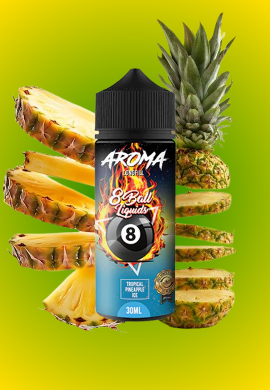 8 Ball Longfill Aroma - Tropical Pineapple Ice
