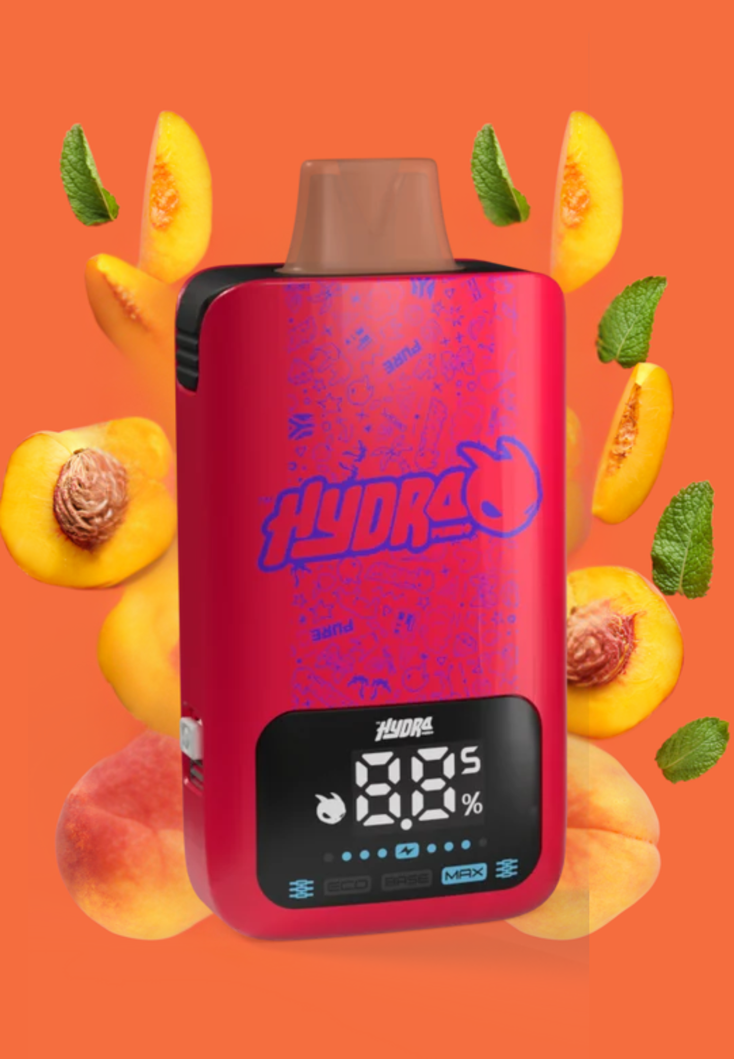 HYDRA Kit Peach (25,000 puff) 20mg