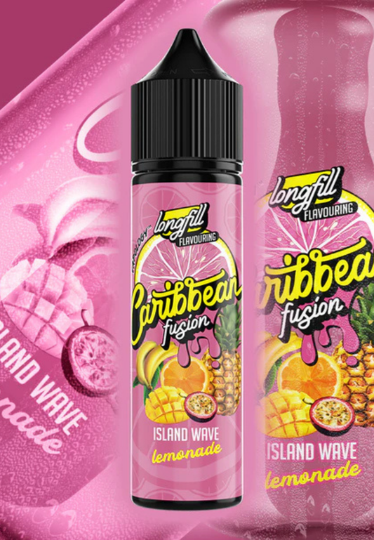 Vapology Carribean Fusion - Island Wave Lemonade Long Fill 60ml