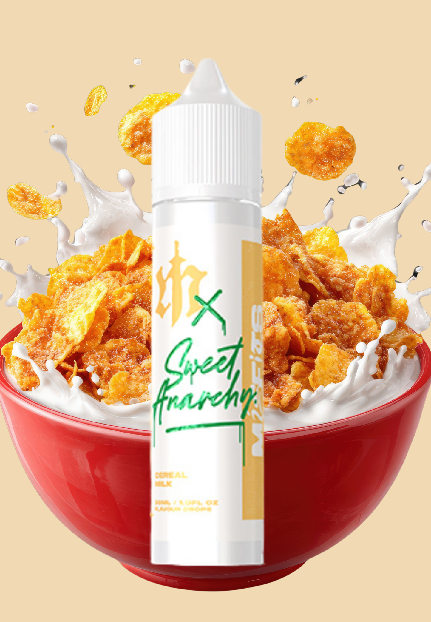 Misfits x Sweet Anarchy Salt/MTL Longfill - Cereal Milk