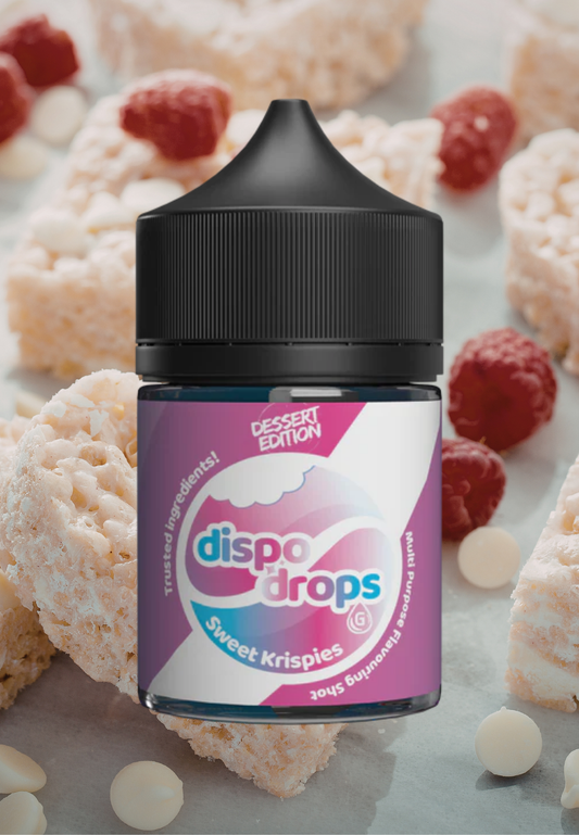 G-Drops Salt Nic/MTL Longfill - Dispo Drops Sweet Krispies Flavouring
