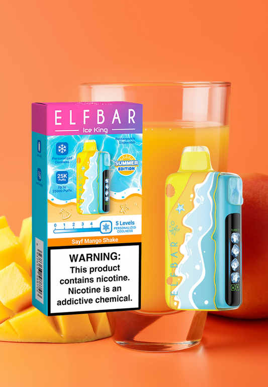 Elf Bar Ice King 25K Puff (Summer Edition) – Sayf Mango Shake