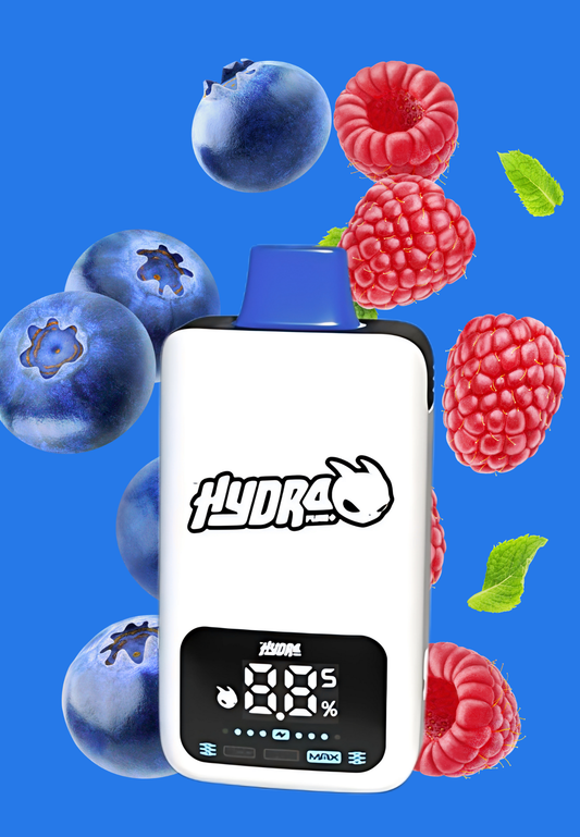 HYDRA Blue Razz kit (25,000 puff) 20mg
